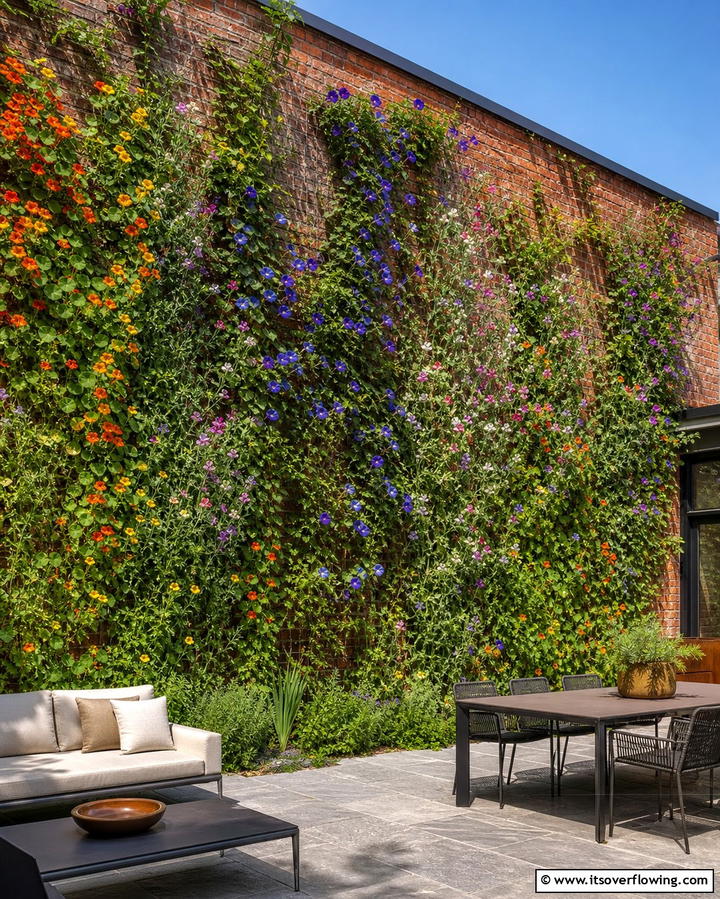 Wildflower Vertical Gardens - 25 Wildflower Garden Ideas for a Natural Look