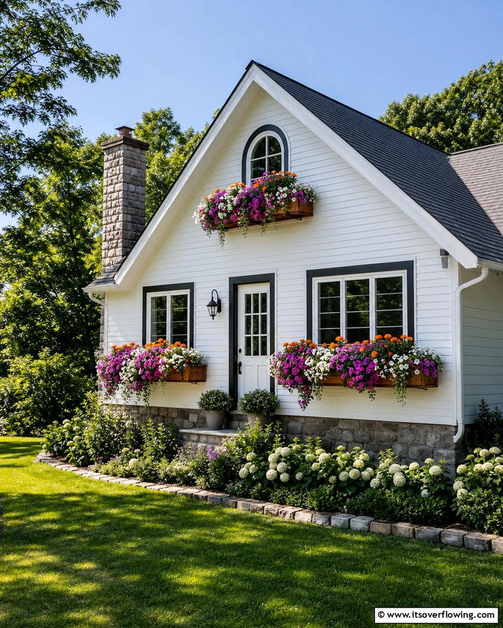 Wildflower Window Boxes - 25 Wildflower Garden Ideas for a Natural Look
