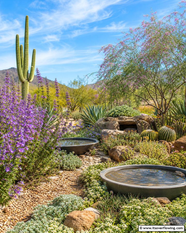 Wildlife Friendly Desert Garden - 30 Desert Landscape Ideas for Low-Water Gardens