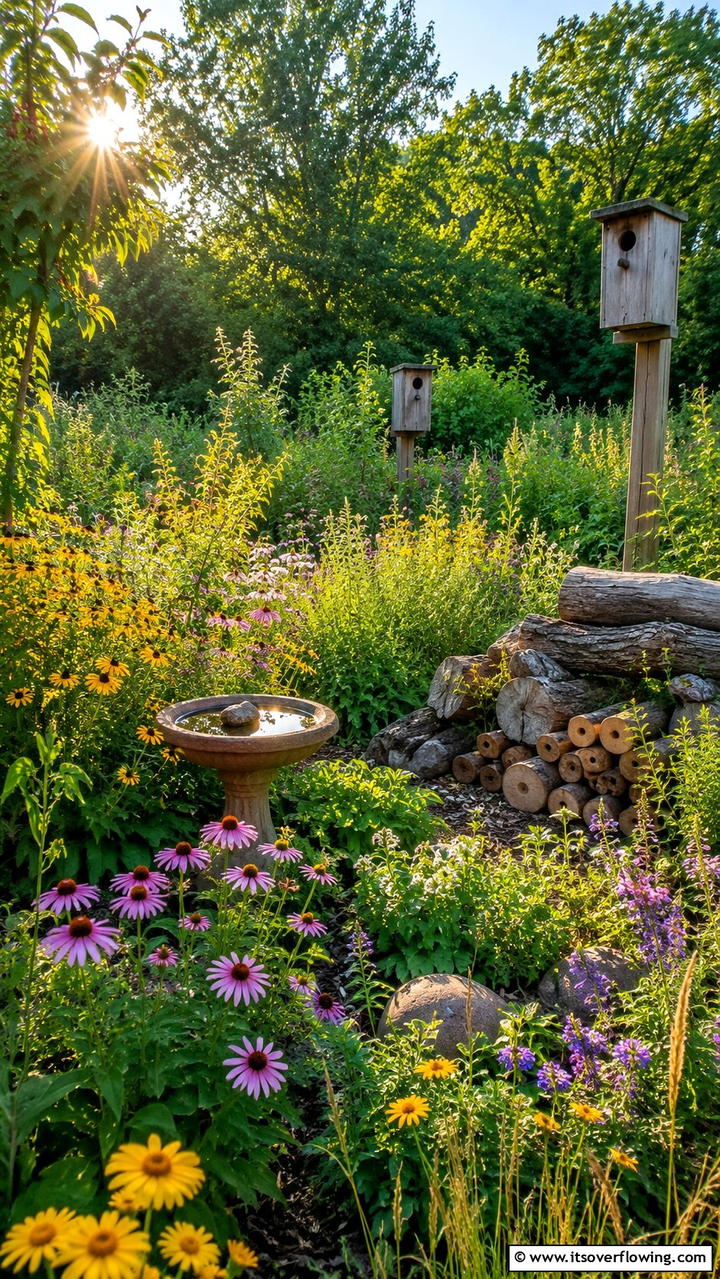 Wildlife Habitat Garden - 30 Garden Ideas- Inspiring Designs for Every Season