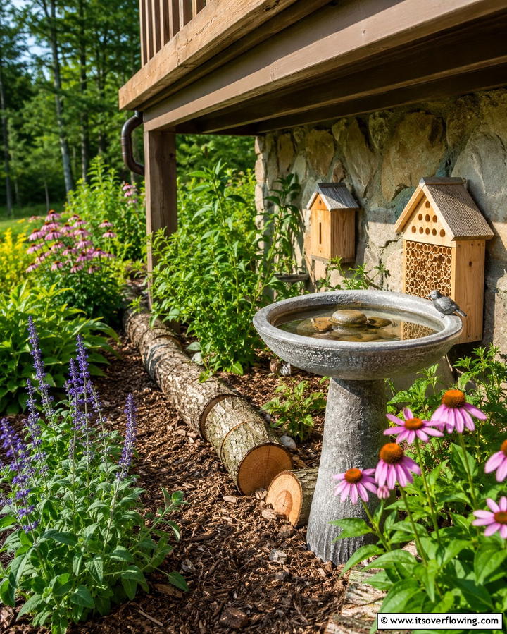 Wildlife Habitat Zone - 25 Under Deck Landscaping Ideas for Hidden Spaces