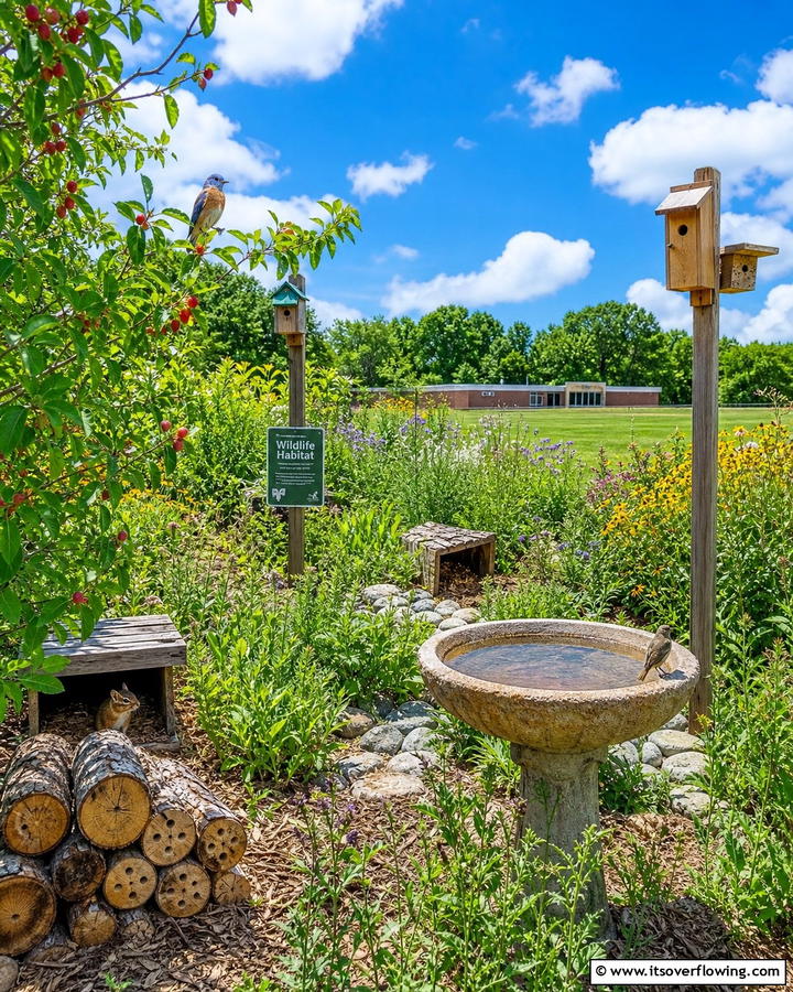 Wildlife Habitat - 20 Inspiring School Garden Ideas to Engage and Educate