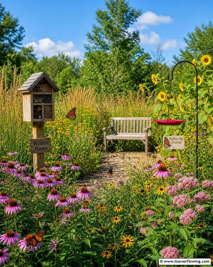 Wildlife Haven - 20 Garden Nook Ideas to Create a Cozy Outdoor Retreat