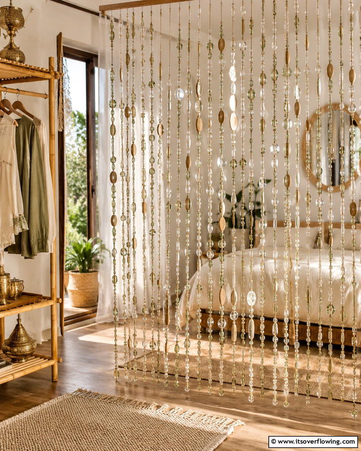 Wind Chimes for Serenity - 25 Hippie Bedroom Ideas for a Boho-Chic Vibe