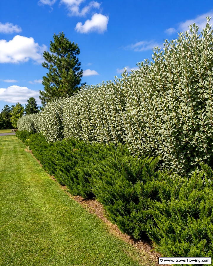 Windbreak Hedges - 25 Xeriscape Ideas for Low-Water Landscaping