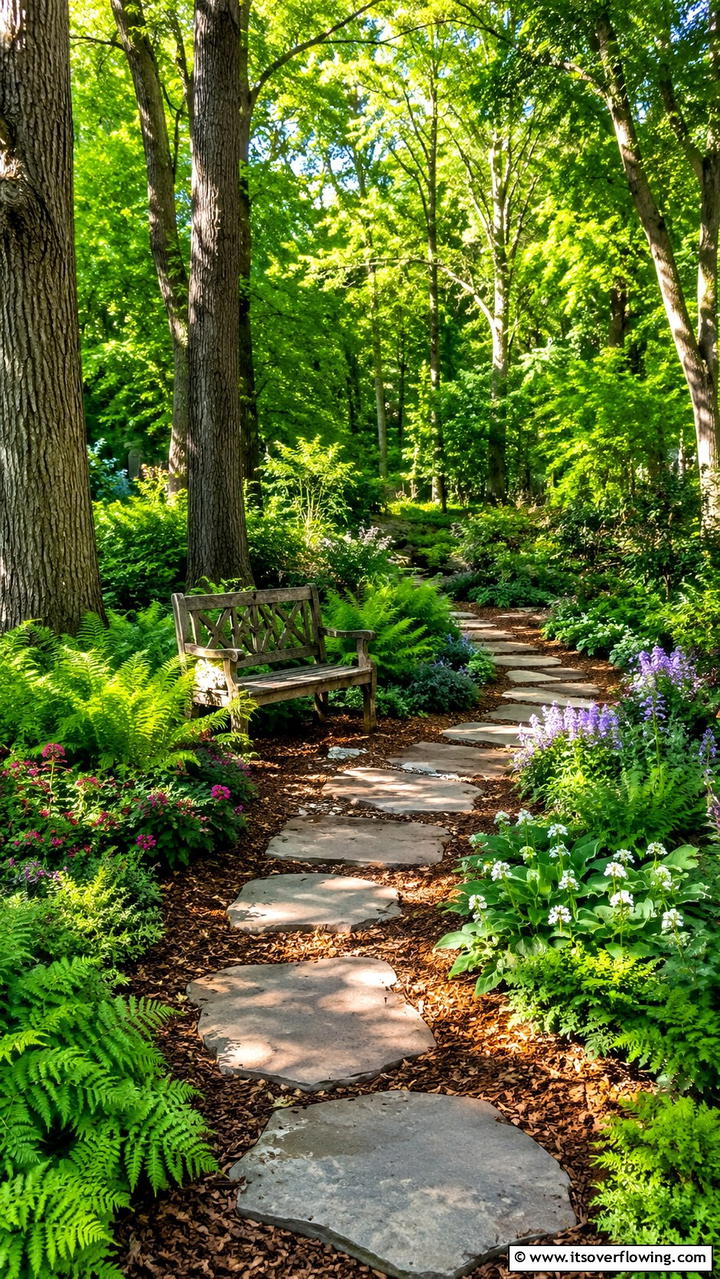 Winding Organic Path - 21 Inviting Walkway Ideas to Enhance Your Outdoor Space