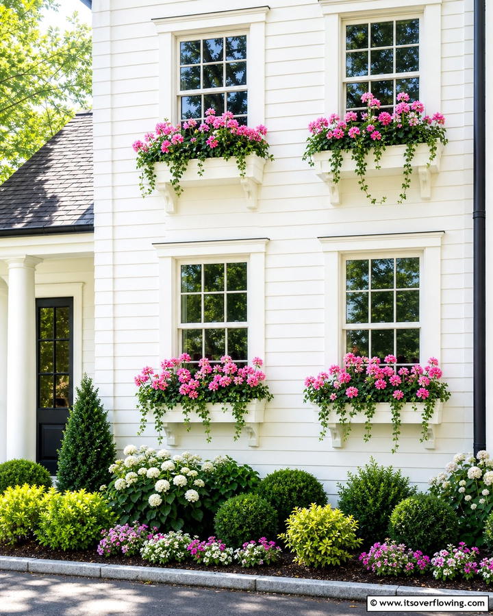 Window Boxes for a Pop of Color - 25 Modern Cape Cod House Ideas for Coastal Living