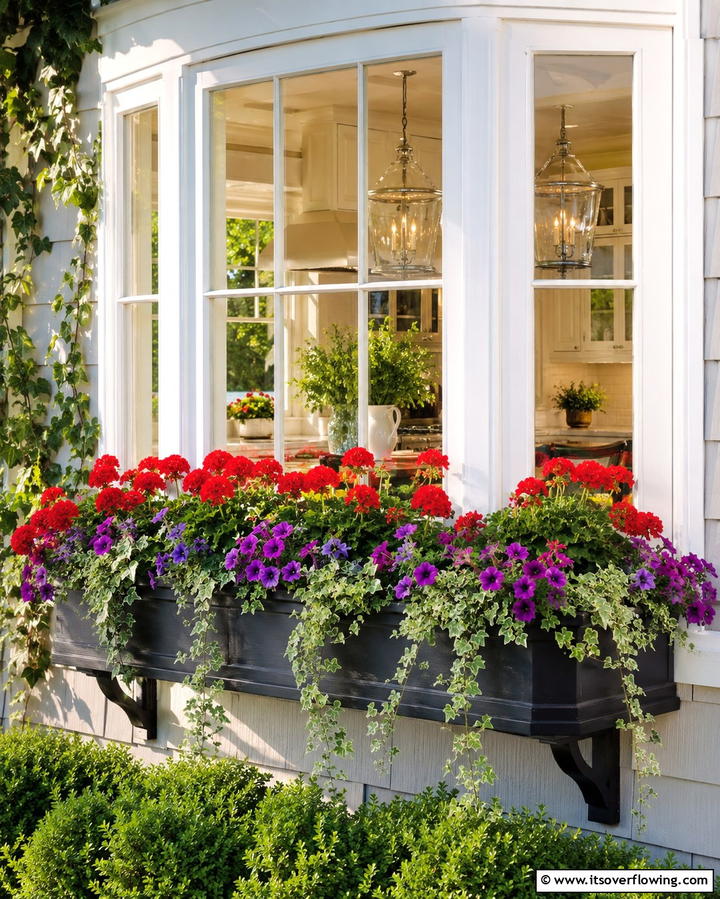 Window Garden Box - 25 Kitchen Bay Window Ideas for a Bright Cooking Space