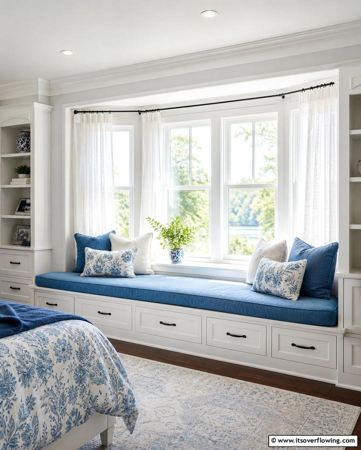 Window Seat Daybed - 25 Daybed Ideas for Small Spaces to Maximize Comfort