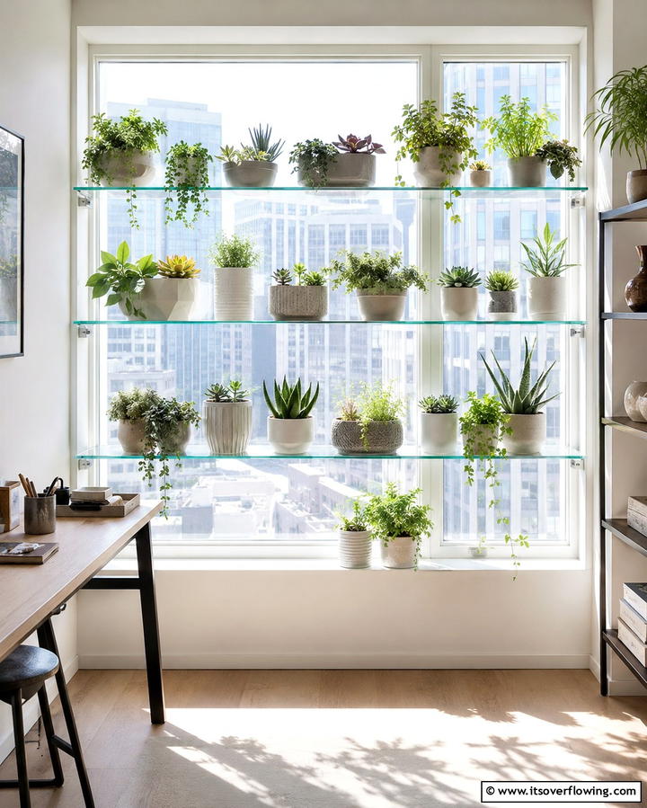Window Shelf Garden - 25 Potted Plant Arrangement Ideas for Stylish Decor