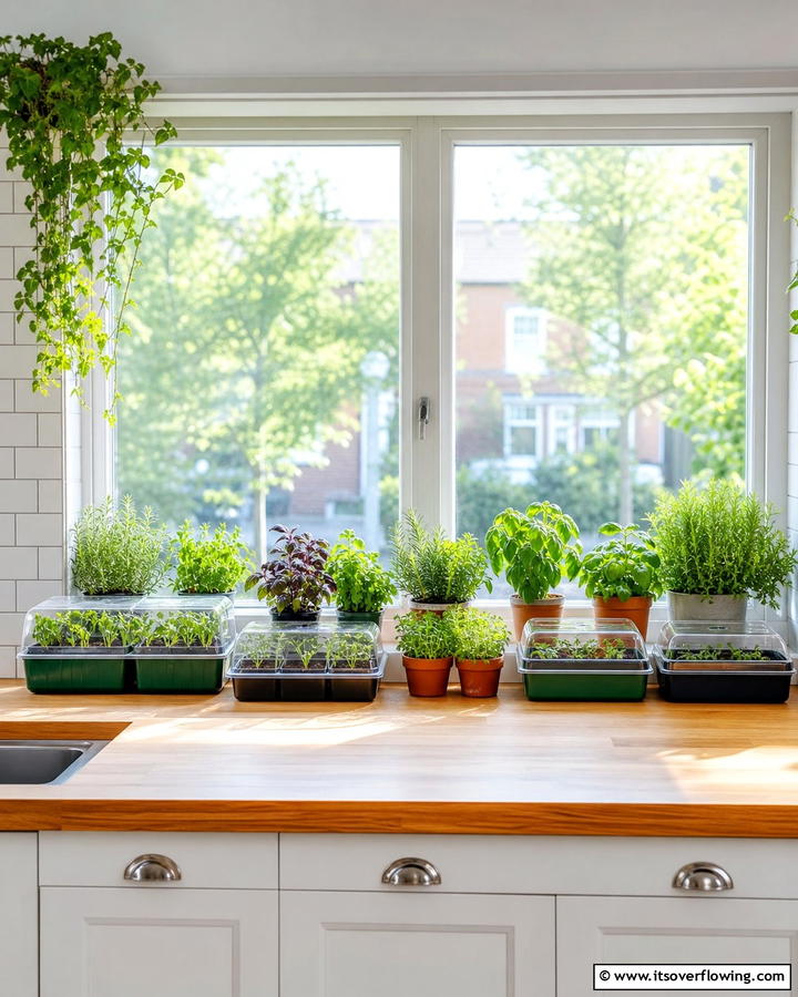 Window Sill Greenhouse - 20 Indoor Greenhouse Ideas for Plant Lovers