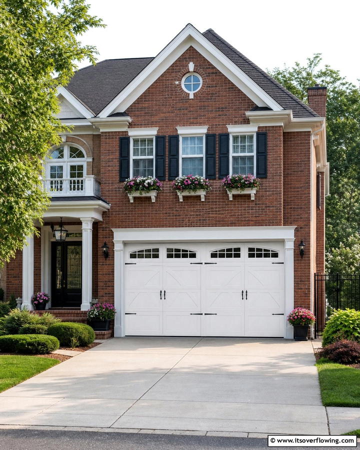 Window Trim Enhancements - 20 Exterior Garage Door Trim Ideas to Boost Curb Appeal