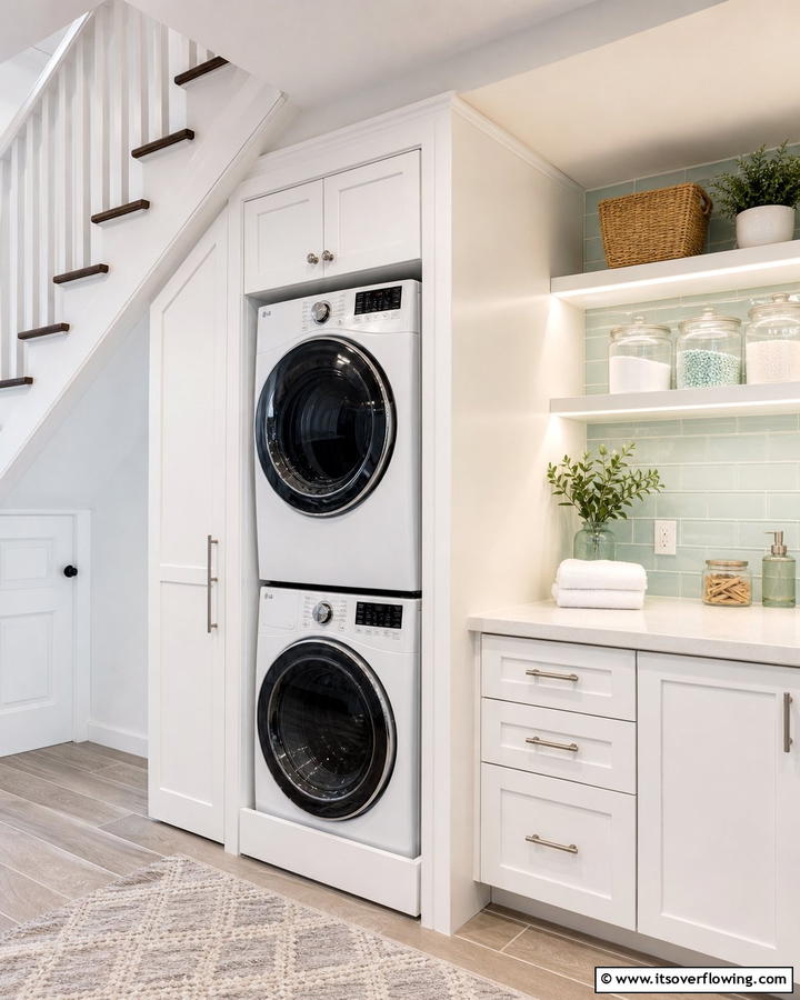 Wine Storage Rack - 25 Under Stair Storage Ideas for Maximizing Space