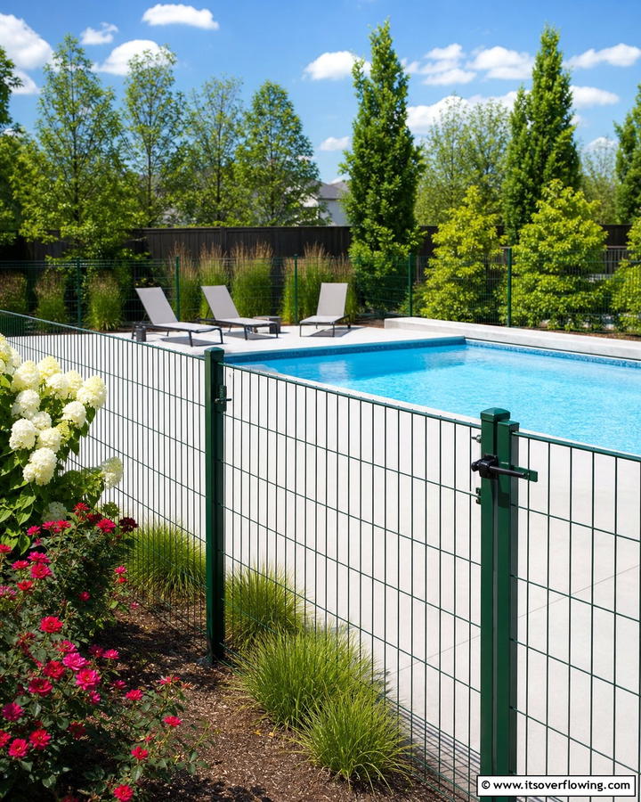 Wire Pool Fence - 20 Stylish Pool Fence Ideas for Safety and Aesthetics