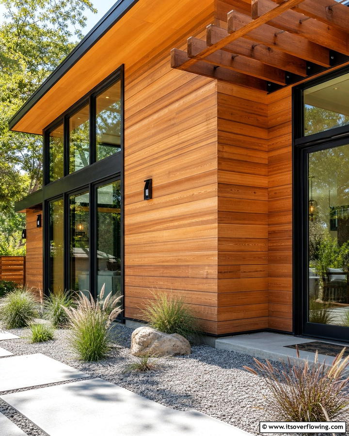 Wood Cladding Siding - 21 Exterior House Siding Ideas for Modern Homes
