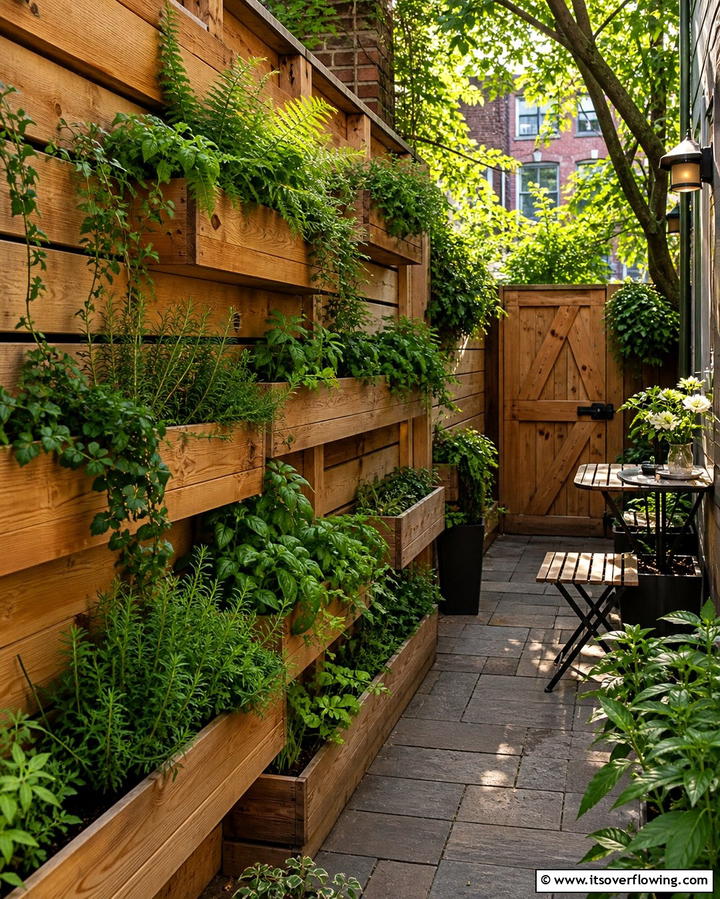 Wood Fence with Built In Planters - 25 Wood Fence Ideas to Enhance Your Outdoor Space