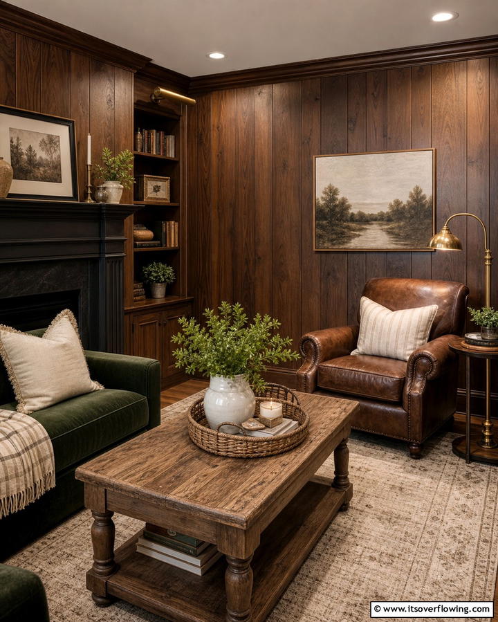 Wood Paneling Warmth - 25 Wall Texture Ideas to Transform Your Interior Design