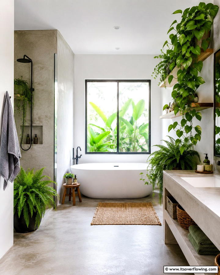 Wooden Accents for Warmth - 25 Scandinavian Bathroom Ideas for a Minimalist and Cozy Space