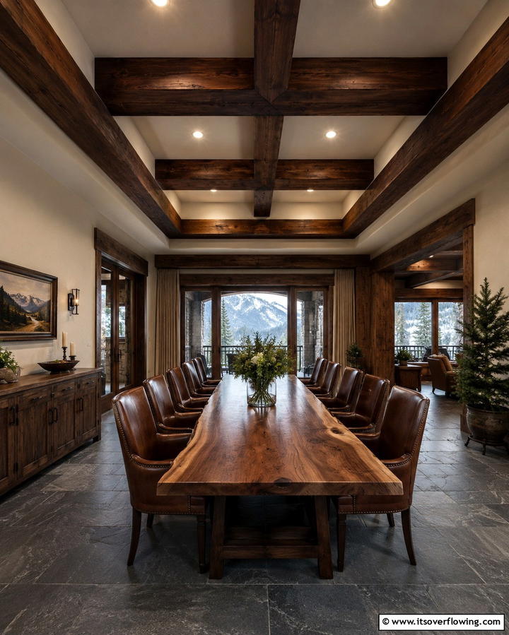 Wooden Beam Accents for Tray Ceilings - 25 Tray Ceiling Ideas to Elevate Your Room’s Design