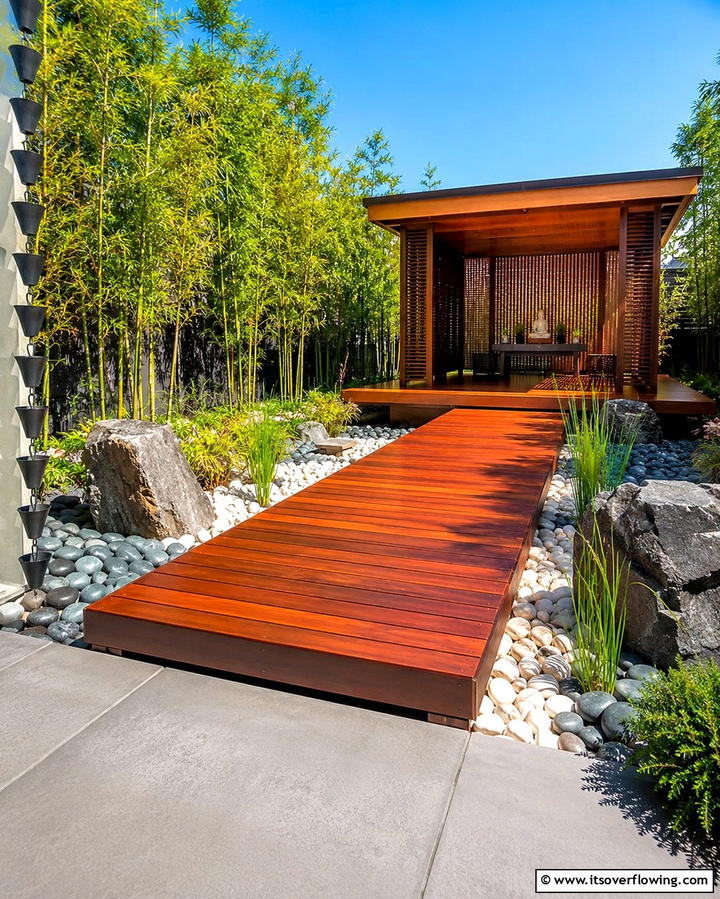 Wooden BridgesOne - 25 Zen Garden Ideas for a Peaceful Outdoor Retreat