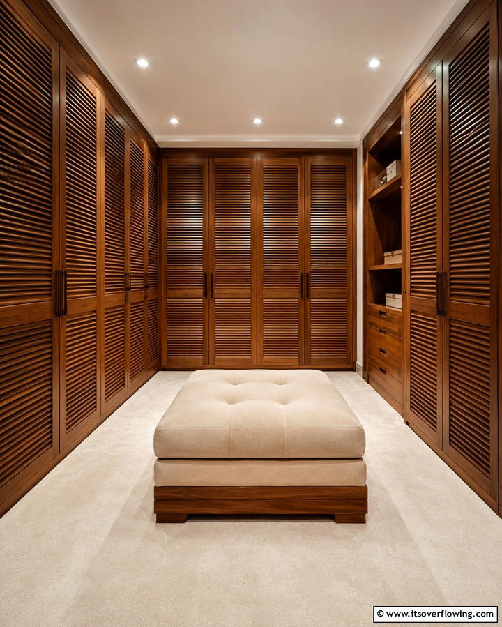 Wooden Closet Doors - 25 Wooden Interior Design Ideas for a Warm Home