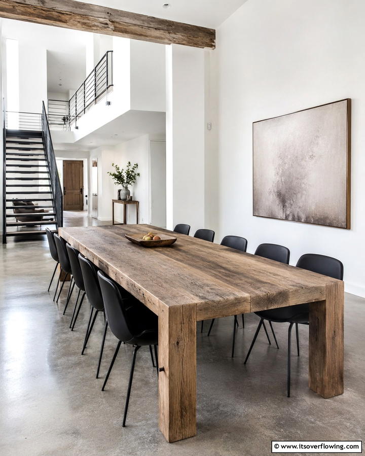 Wooden Dining Tables - 25 Wooden Interior Design Ideas for a Warm Home