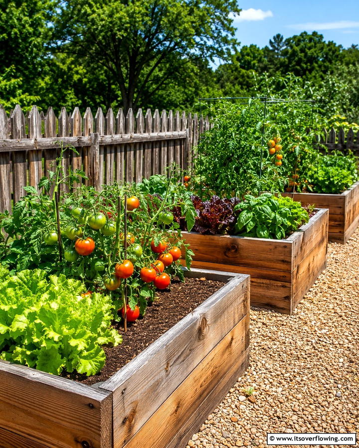 Wooden Raised Beds for a Rustic Charm - 25 Raised Garden Bed Ideas for a Thriving Vegetable Garden