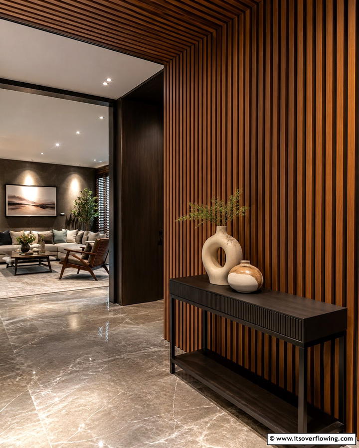 Wooden Slats for a Contemporary Look - 25 Room Divider Ideas to Maximize Your Living Space