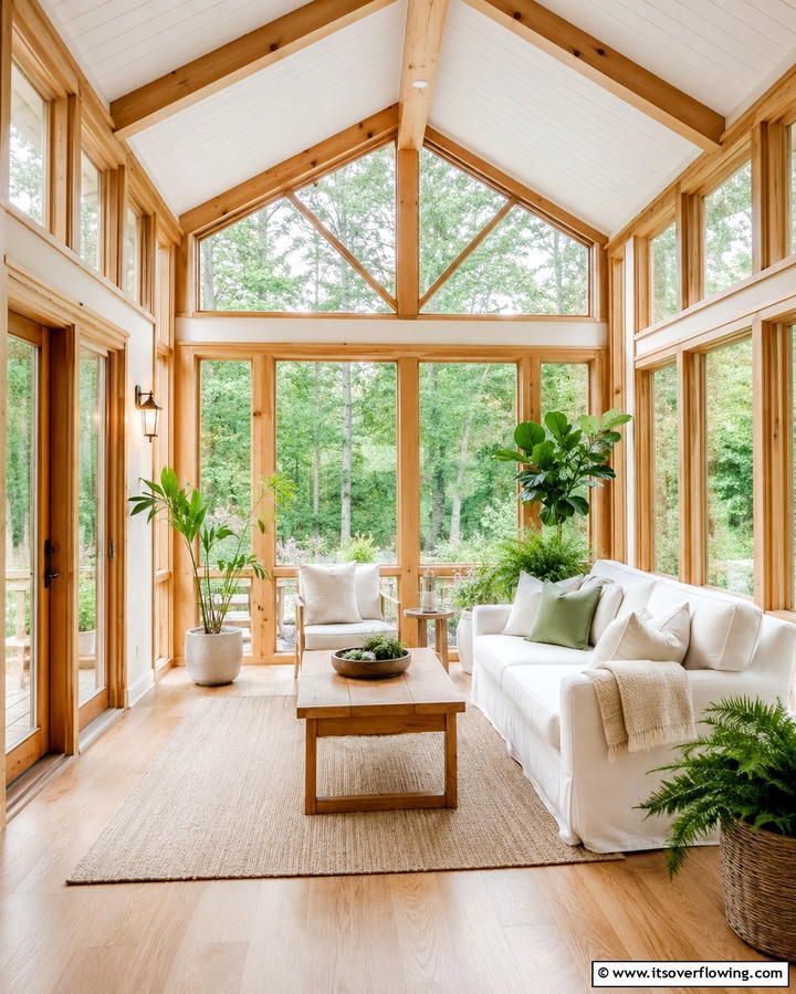 Wooden Window FramesExact - 25 Wooden Interior Design Ideas for a Warm Home
