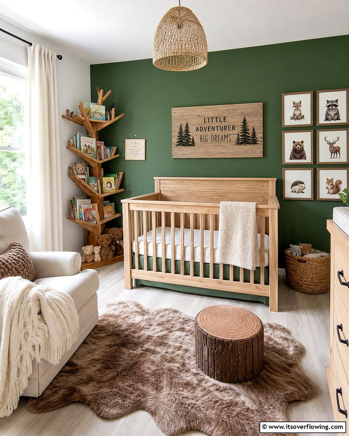 Woodland Adventure Nursery - 25 Whimsical Nursery Ideas for a Magical Space