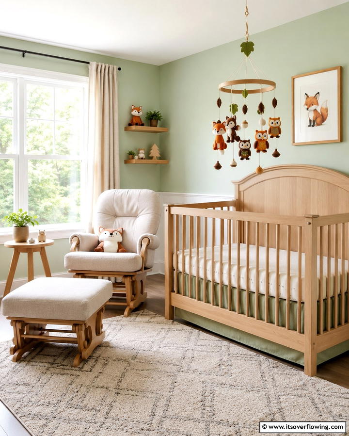 Woodland Animal Mobiles - 25 Woodland Nursery Ideas for a Nature-Inspired Room