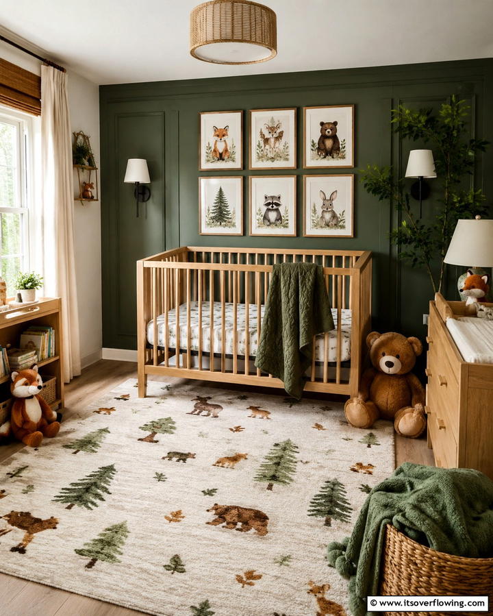 Woodland Wonderland - 30 Nature Themed Nursery Ideas for a Serene Kids Room