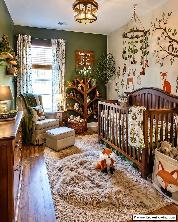 Woodland WonderlandExact - 25 Baby Boy Nursery Ideas for a Cozy and Fun Space