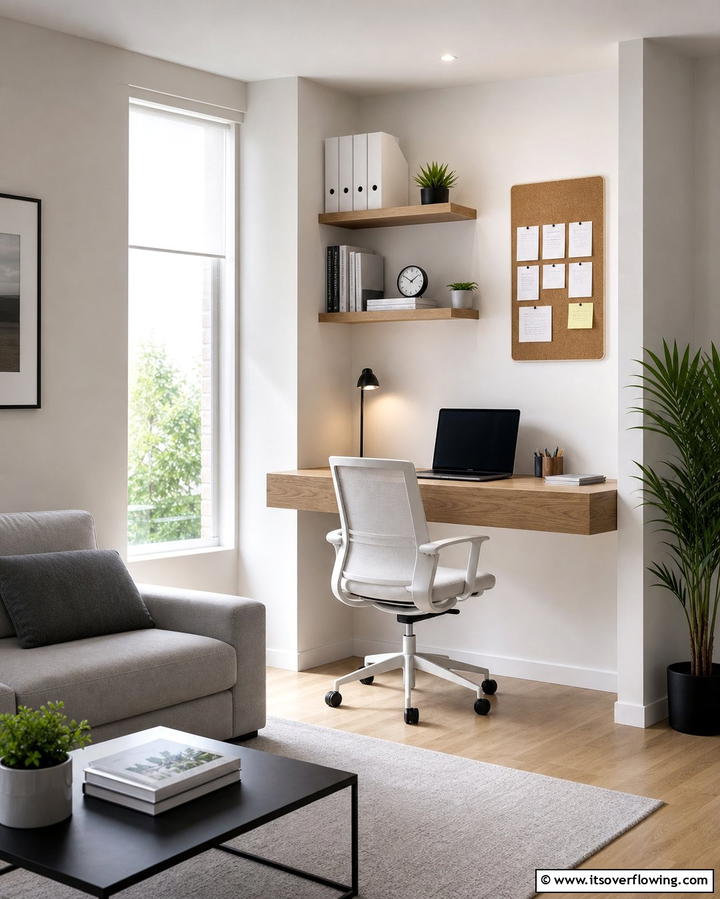 Work From Home Nook - 25 Inviting Living Room Nook Ideas for Cozy Spaces