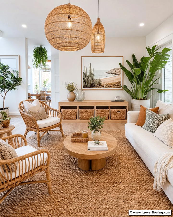 Woven Textures for a Natural Touch - 25 Boho-Scandinavian Design and Decor Ideas