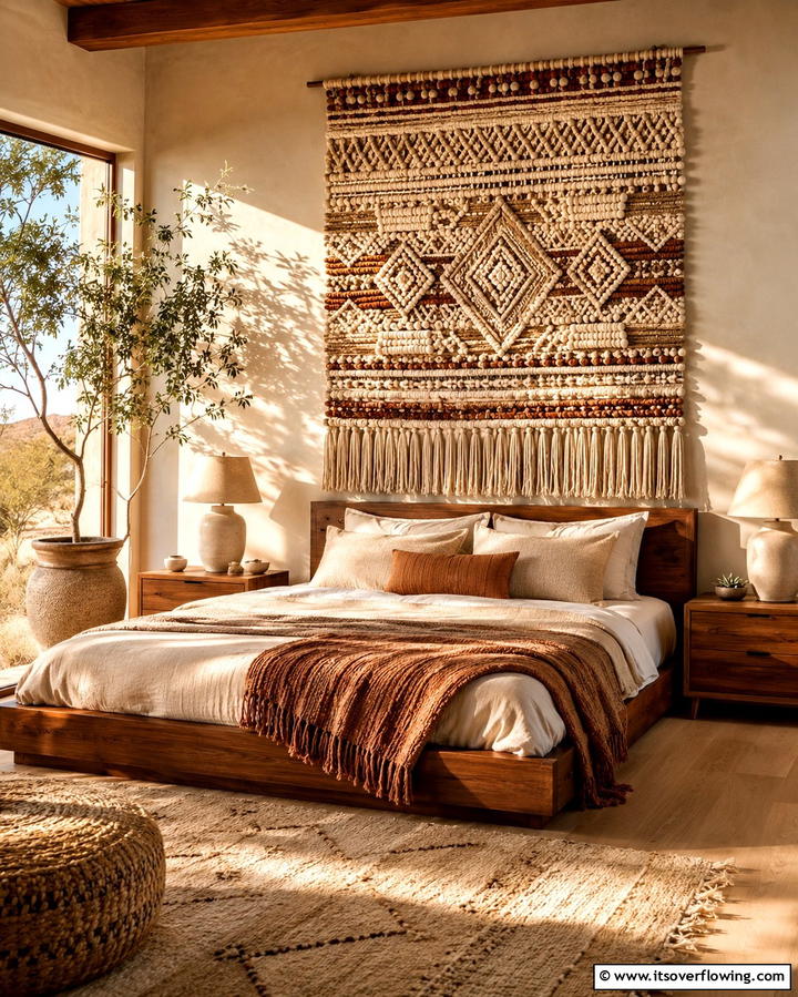 Woven Wall Hangings - 30 Bold Southwestern Decor Ideas for Modern Homes