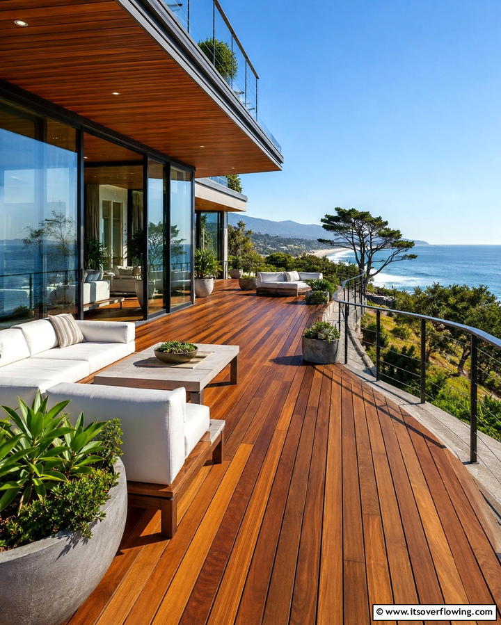 Wraparound Decks for Seamless Flow - 30 Large Deck Ideas for Expansive Outdoor Living Spaces