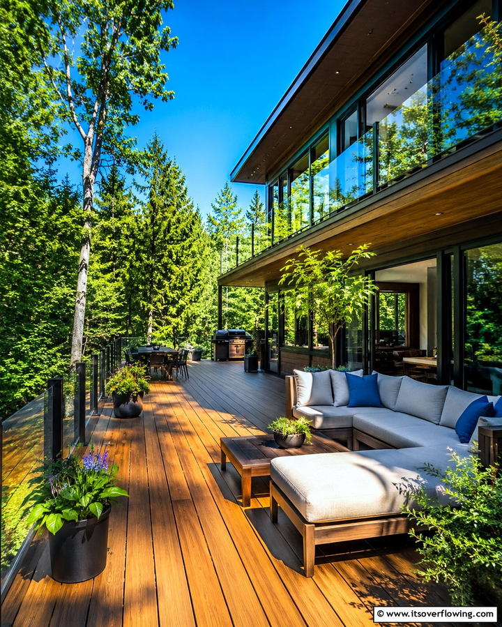 Wraparound Decks - 25 Wood Deck Ideas for Outdoor Living Spaces