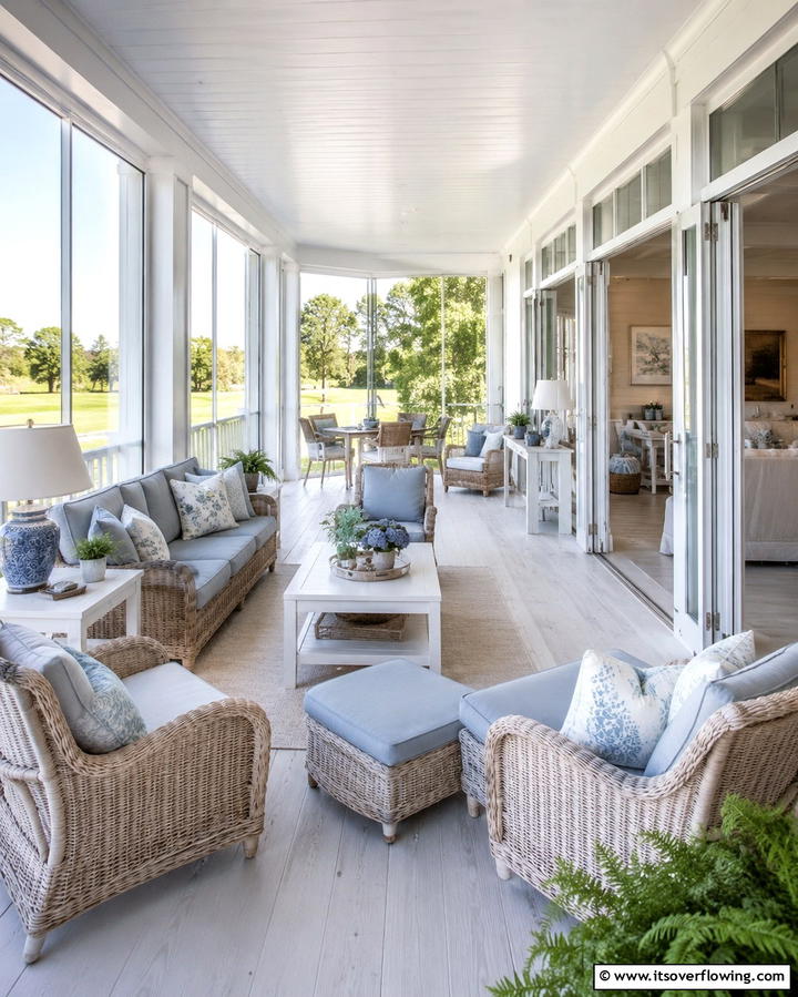 Wraparound Glass Porch - 25 Glass Porch Design Ideas for a Bright and Airy Space