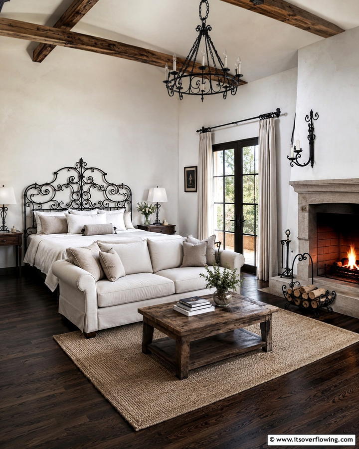 Wrought Iron Details - 25 Gothic Bedroom Ideas for a Dark and Romantic Retreat