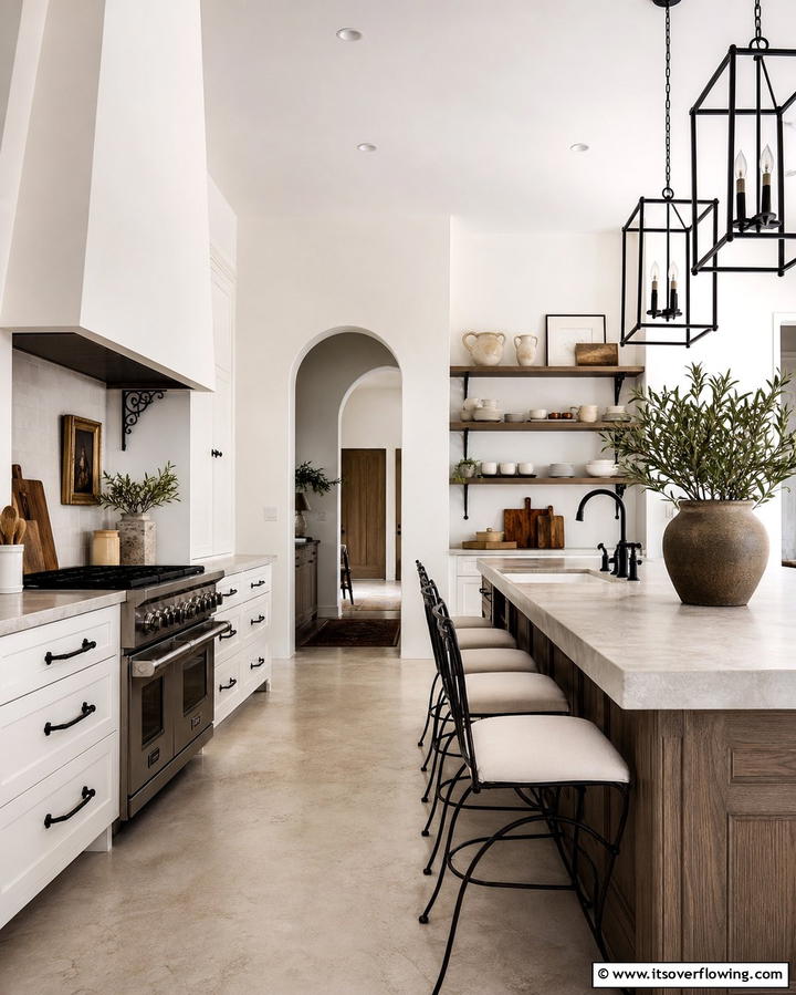 Wrought Iron Details - 25 Mexican Kitchen Ideas for a Vibrant and Authentic Space