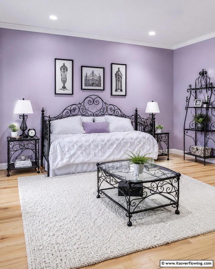 Wrought Iron Furniture - 25 Gothic Bedroom Ideas for a Dark and Romantic Retreat