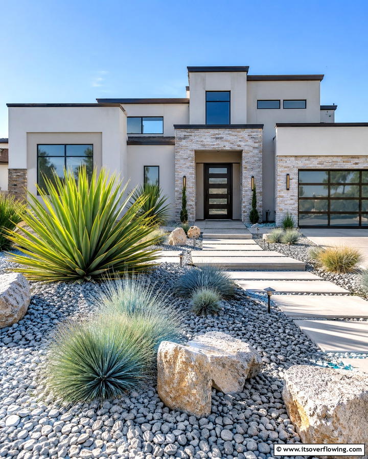 Xeriscaping for Water Conservation - 25 South Florida Landscaping Ideas for Tropical Vibes