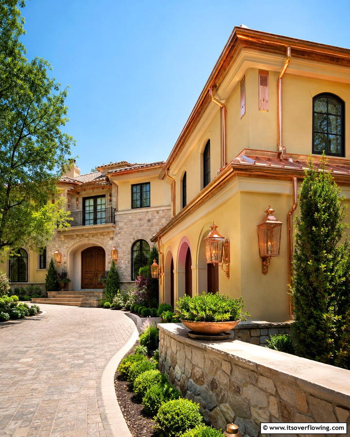 Yellow with Natural Wood Accents - 25 Yellow Exterior Home Ideas for a Bright Look