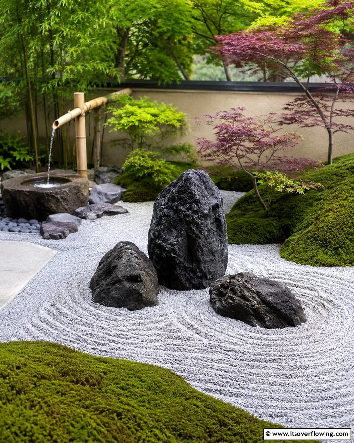 Zen Garden - 30 Florida Backyard Ideas for Tropical Outdoor Living