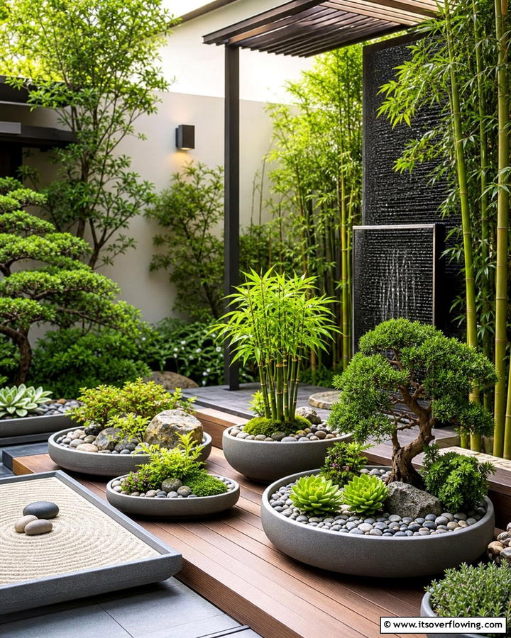 Zen Garden Container - 21 Container Garden Ideas for Flexible Planting Solutions