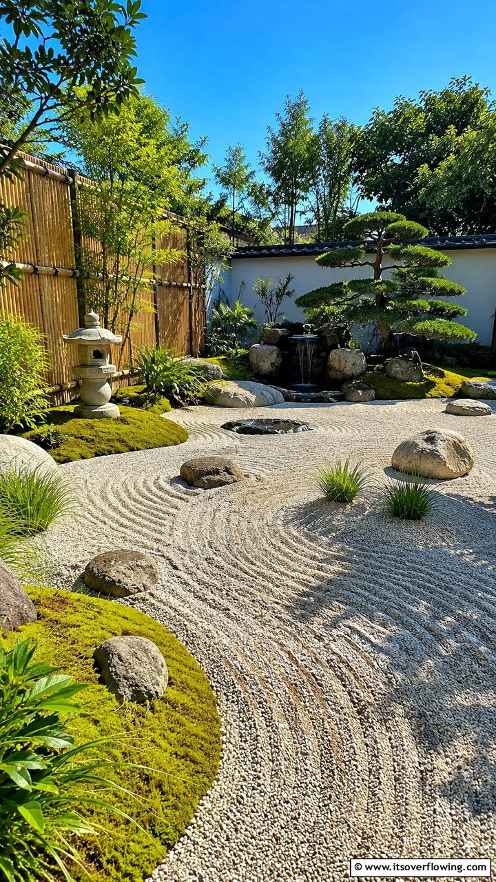 Zen Garden Sanctuary - 30 Garden Ideas- Inspiring Designs for Every Season