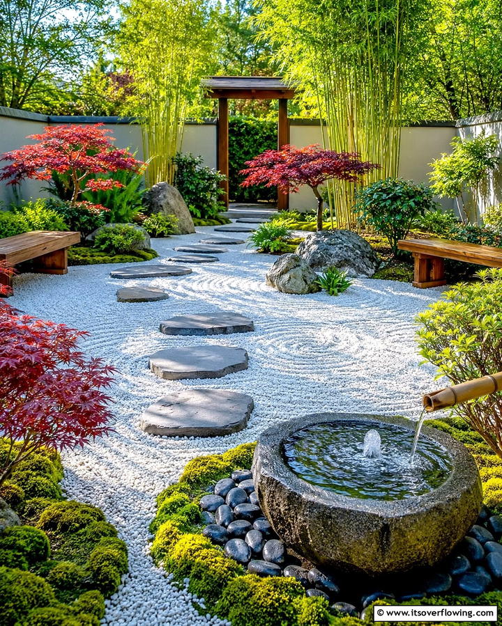 Zen Garden - 20 Stunning Large Backyard Ideas for Outdoor Living