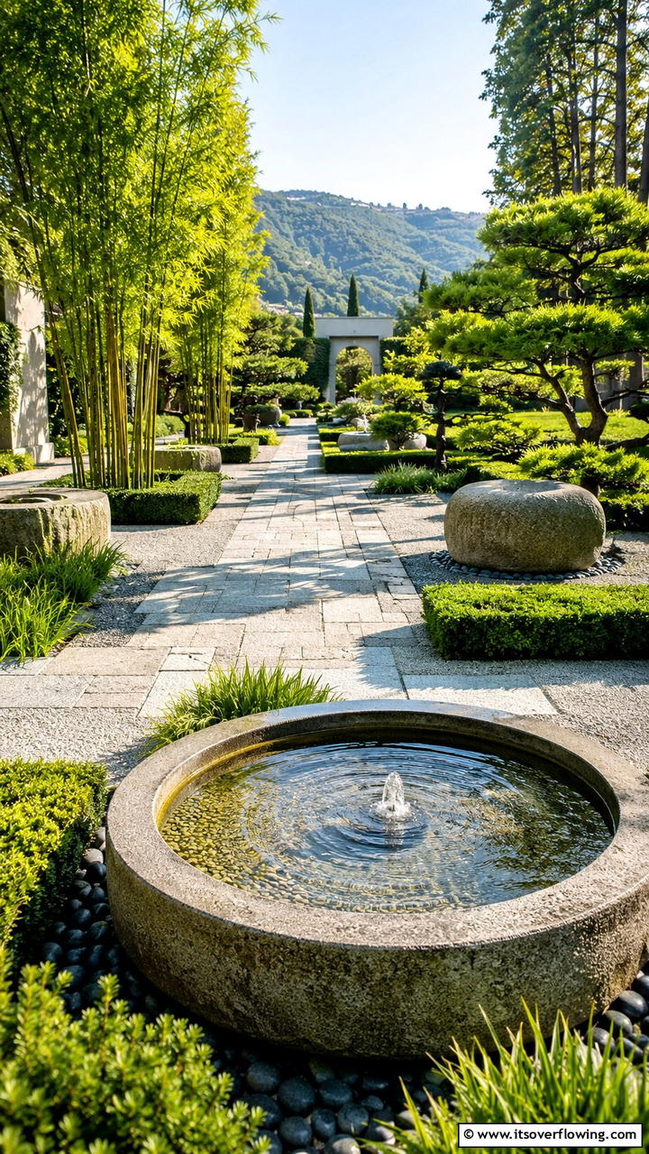 Zen Influenced Italian Garden - 30 Italian Garden Design Ideas for Timeless Elegance
