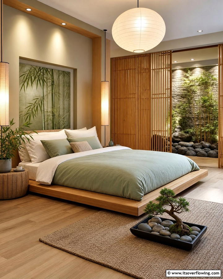 Zen Inspired Escape - 21 Modern Bedroom Ideas to Create a Serene Retreat
